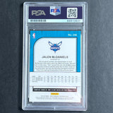 2019-20 Panini Hoops #246 Jalen McDaniels Signed Card AUTO PSA Slabbed Hornets