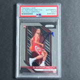 2018-19 Panini Prizm #4 De'Anthony Melton Signed Card AUTO PSA Slabbed RC Rockets