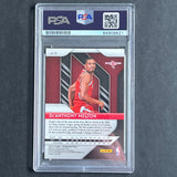 2018-19 Panini Prizm #4 De'Anthony Melton Signed Card AUTO PSA Slabbed RC Rockets