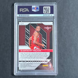 2018-19 Panini Prizm #4 De'Anthony Melton Signed Card AUTO PSA Slabbed RC Rockets