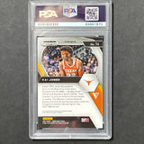 2021 Panini Prizm #14 Kai Jones Signed AUTO PSA Slabbed Texas
