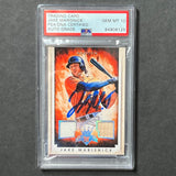 2015 Panini Diamond Kings #212 Jake Marisnick Signed Card PSA Slabbed Auto 10 Astros