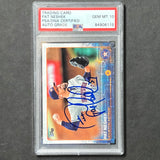 2015 Topps Series Two #471 Pat Neshek Signed Card PSA Slabbed Auto Grade 10 Astros