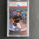 2011 Bowman Platinum #52 Brandon Belt signed card PSA Auto Grade 10 Slabbed Giants