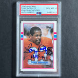1989 Topps Football #240 Tony Dorsett Signed Card AUTO 10 PSA slabbed Denver Broncos