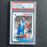 2019-20 Panini Hoops #246 Jalen McDaniels Signed Card AUTO 10 PSA Slabbed Hornets