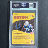 2020 Panini Optic #RS-ED Eric Dickerson Signed Card PSA AUTO 10 Slabbed Colts