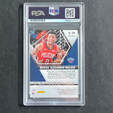 2019-20 Panini Mosaic Orange #205 Nickeil Alexander-Walker Signed Card AUTO PSA Slabbed Pelicans