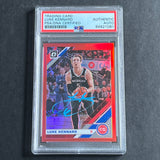 2019-20 Panini Optic #126 Luke Kennard Signed Rookie Card AUTO PSA Slabbed Pistons