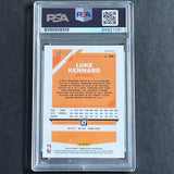 2019-20 Panini Optic #126 Luke Kennard Signed Rookie Card AUTO PSA Slabbed Pistons