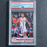 2019-20 Panini Chronicles #122 Nickeil Alexander-Walker Signed Card AUTO PSA Slabbed Pelicans