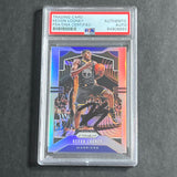 2019-20 Panini Prizm #104 Kevon Looney Signed Card PSA Slabbed Warriors
