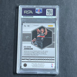 2020-21 Panini Mosaic #136 Keldon Johnson Signed Card Auto Grade 10 PSA Slabbed Spurs