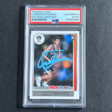 2021-22 Panini Hoops #231 Cameron Thomas Signed Card PSA/DNA Encapsulated