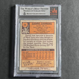 1978-79 Topps #34 Darryl Dawkins Signed Card Beckett Slabbed 76ers