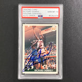 1991 Front Row Draft Pick #30 Richard Dumas Signed Card AUTO 10 PSA Slabbed Suns Oklahoma State RC