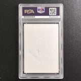 Gregg Popovich Signed Card AUTO 10 PSA Spurs Slabbed