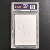 Gregg Popovich Signed Card AUTO 10 PSA Spurs Slabbed