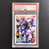 1992 Fleer #33 Thurman Thomas Signed Card PSA AUTO Slabbed Bills