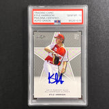 2019 Leaf Perfect Game All-American Classic #DI-19 Kyle Harrison signed card PSA AUTO 10 Slabbed Giants RC
