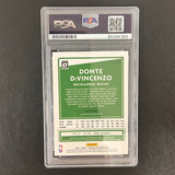 2020-21 Panini Donruss Optic #68 DONTE DIVINCENZO Signed Card AUTO PSA/DNA Slabbed Bucks