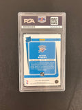 2021-22 Panini Donruss #241 Aaron Wiggins AUTO PSA/DNA Encapsulated RC Thunder