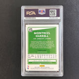 2020-21 NBA Panini Donruss Optic #56 Montrezl Harrell Signed Card AUTO PSA Slabbed Lakers