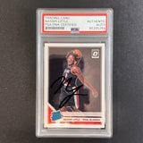 2019-20 Panini Optic #154 Nassir Little Signed Rookie Card AUTO PSA Slabbed RC Blazers