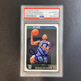 2014-15 NBA Hoops #294 Glenn Robinson III Signed Card AUTO PSA Slabbed RC Minnesota Timberwolves