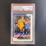 2018-19 Panini Hoops #55 Jonas Jerebko Signed Card AUTO PSA Slabbed Warriors