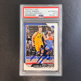 2018-19 Panini Hoops #55 Jonas Jerebko Signed Card AUTO PSA Slabbed Warriors