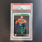 2014-15 NBA Hoops #275 James Young Signed Card AUTO PSA/DNA Slabbed RC Celtics