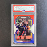 2021-22 Panini Prizm #216 Kendrick Nunn Signed Card AUTO PSA/DNA Slabbed Lakers