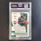 2014-15 Panini Prizm #65 Jeff Green Signed Card AUTO PSA/DNA Slabbed Celtics