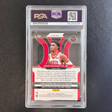 2020-21 Panini Prizm #265 Kenyon Martin Jr. Signed Card AUTO PSA Slabbed RC Rockets