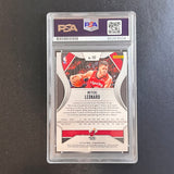 2019-20 Panini Prizm #117 Meyers Leonard Signed Card AUTO PSA Slabbed Heat