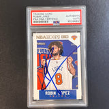 2015-16 Panini NBA Hoops #88 Robin Lopez Signed Card AUTO PSA Slabbed