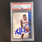 2012-13 Panini Prestige #153 Brandon Knight Signed Card AUTO PSA Slabbed Pistons