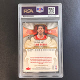 2008-09 Fleer Hot Prospects #77 Luis Scola Signed Card AUTO PSA/DNA Slabbed Rockets