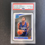 2018-19 Donruss Rated Rookie #163 Mitchell Robinson Signed Card AUTO PSA Slabbed RC Knicks