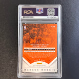 2013-14 Panini Prestige #95 Marcus Morris Signed Card AUTO PSA Slabbed Suns