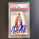 2010-11 Panini Prestige #222 Xavier Henry Signed Card AUTO PSA Slabbed Grizzlies RC