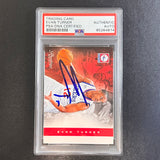 2012-13 Panini Prestige #132 Evan Turner Signed Card AUTO PSA/DNA Slabbed 76ers