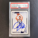 2016-17 NBA Hoops #83 Chandler Parsons Signed Card AUTO PSA/DNA Slabbed Memphis Grizzlies