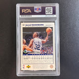 1995 Upper Deck Collector's Choice #307 Jamal Mashburn Signed Card PSA Slabbed Mavericks