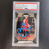 2017-18 Panini Prizm #33 Jonas Valanciunas Signed Card AUTO PSA Slabbed Raptors