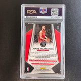 2017-18 Panini Prizm #33 Jonas Valanciunas Signed Card AUTO PSA Slabbed Raptors