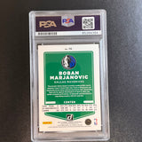 2021-22 Panini Donruss #70 Boban Marjanovic Signed AUTO Card PSA/DNA Slabbed Mavericks