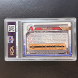 2019 Topps Bowman Chrome #BDC-197 Tommy Henry Signed Card AUTO PSA Slabbed Diamondbacks