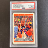 2006 Topps NBA Properties #20 Raymond Felton Signed Card AUTO PSA/DNA Slabbed Bobcats